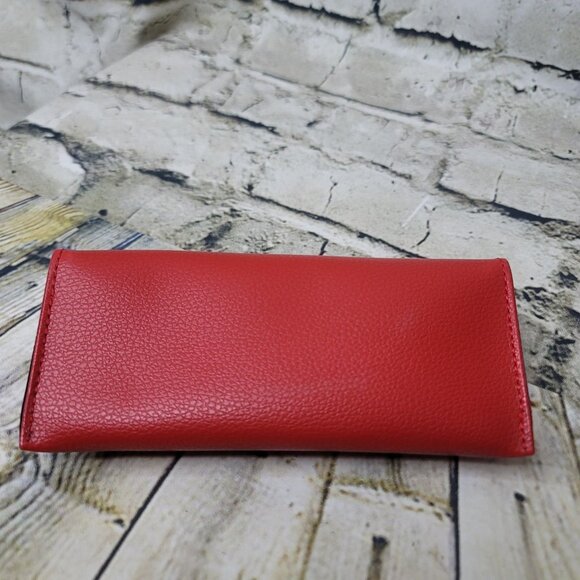 GUESS Red Authentic Eyeglasses Sunglasses Case - Picture 2 of 3